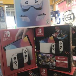 Oculus Meta Quest3 Nintendo Switch Oled New No Credit Needed Pay Down Only 