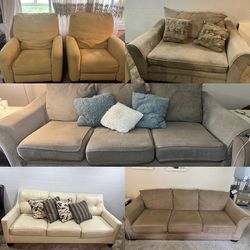 Multiple Couch Sale 