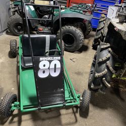 5.5hp 2seater Go Kart Runs Good 