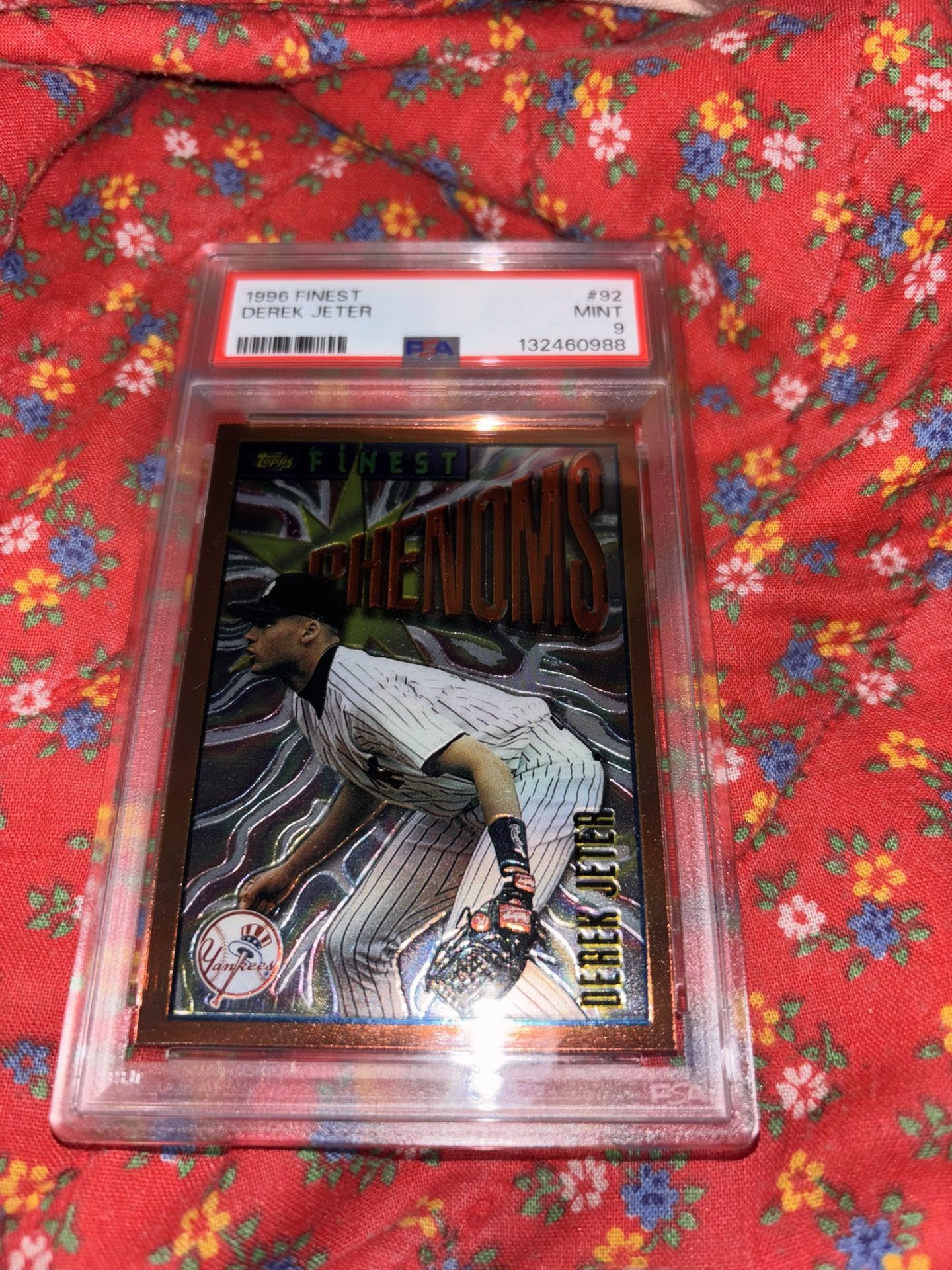 Derek Jeter Phenoms 1995 Topps PSA 9