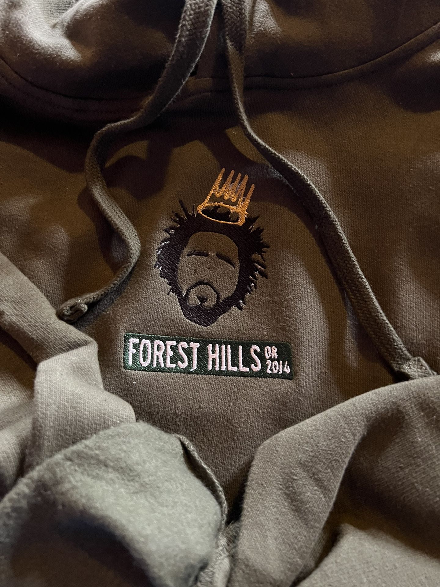 j.cole Sweatshirt, Adult S,  Dark green 