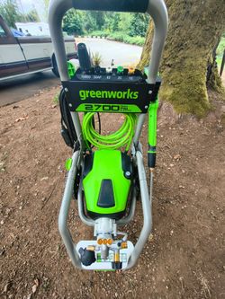 Greenworks 2700psi 2.3gpm Electric Pressure Washer
