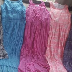 3 dresses 10-12 girl