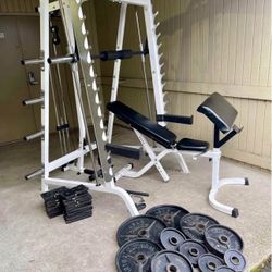 Smith Machine Weights Weight Bench 