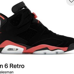 Jordan 6 Infrared - Sizes 13 and 14