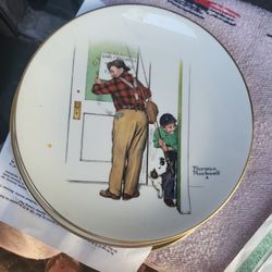 Norman Rockwell Plates