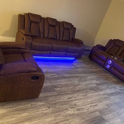 New In Box Recliners Sets Need Them Gone $50DOWN 