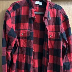 Old Navy Red Flannel 2XLT