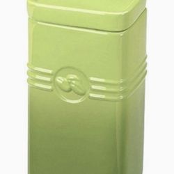 Le Creuset Jade Utensil Holder Jar Crock 1.1L Ombre Retired Color 5.75"H 2001