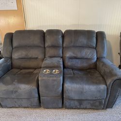 Reclining Couch And Love Seat