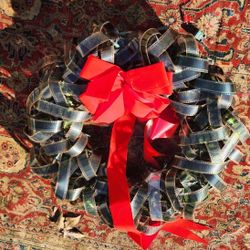 FREE!! Custom Movie Film Christmas Wreath 24x6" in Van Nuys!! FREE!!
