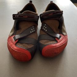 Puma Brown With Orange Sneakers