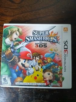 Super Smash Bros Nintendo 3DS 