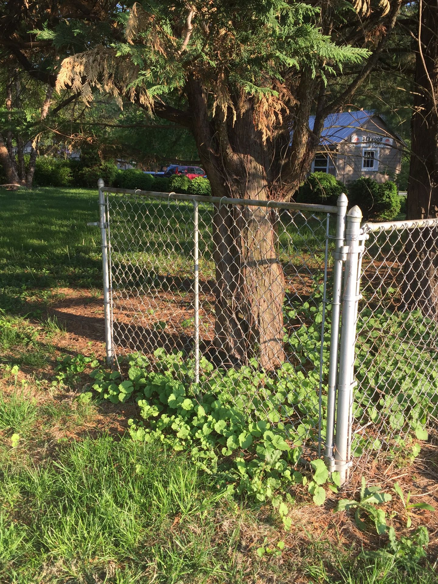 Free chain link fence