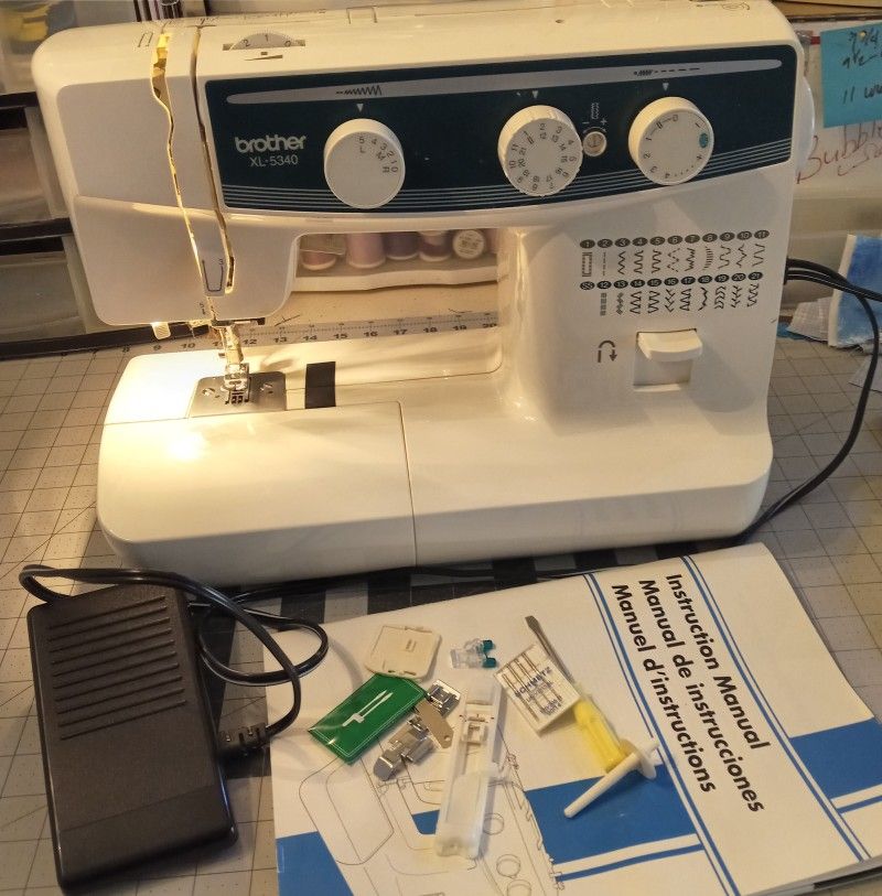 Brother XL-5340 Sewing Machine Works