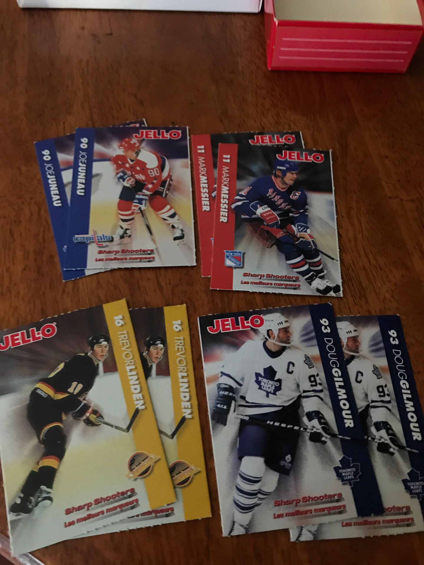 Jello-0 1994 hockey trading cards