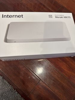 Cisco Meraki MX75 Security & SD-WAN Appliance (MX75-HW) – Brand New Sealed