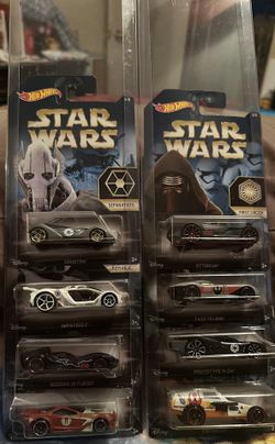 Hot Wheels Star Wars Complete Set Of 8