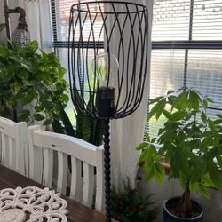 Rustic Lamp Iron Type 