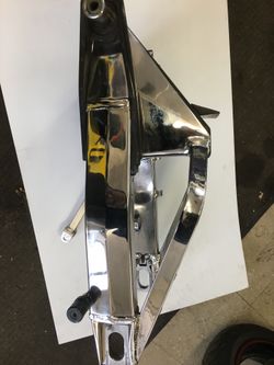 Chrome swingarm for Suzuki Hayabusa GEN one