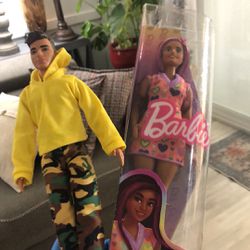 New in box Barbie and like new ken. bundle both together 8.00