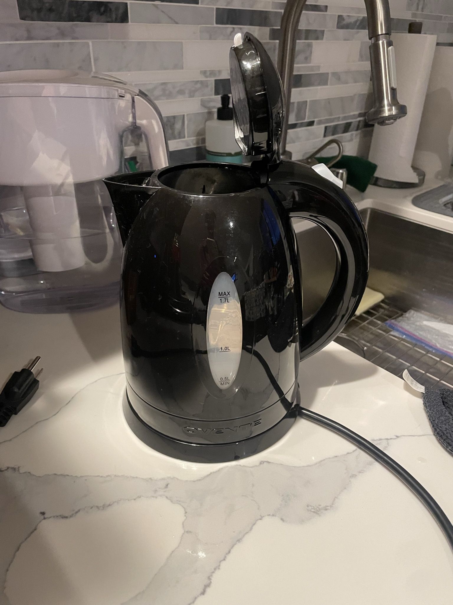 Black Electric Kettle