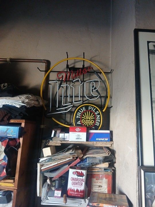 MILLER LITE NEON SIGN