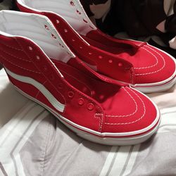 Red High Top Vans