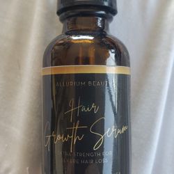 3 Bottles Allurium Beauty Extra Strength Hair Growth Serum