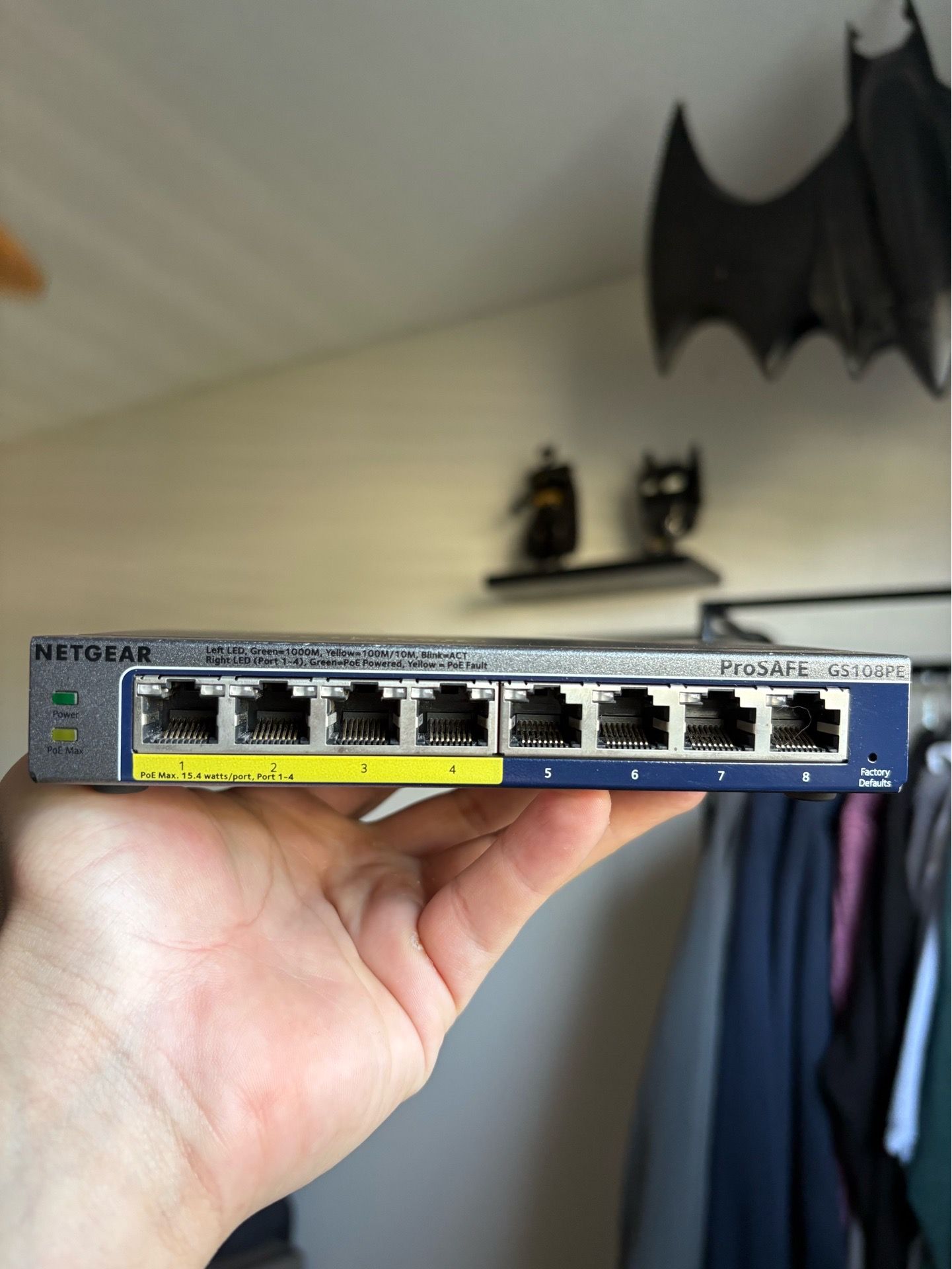 NETGEAR ProSafe GS108PE