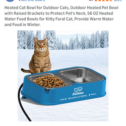 Heated Bowl for Pets (food and water)