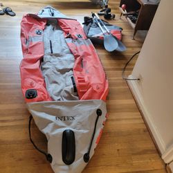 Intex pro k1 inflatable kayak