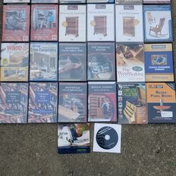 Woodworking and Equipment Dvd's