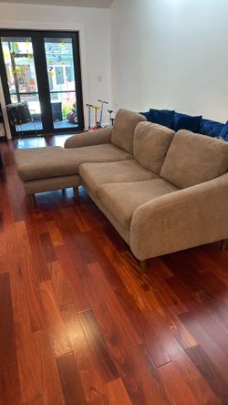 Sectional Sofa - Lana upholstered Chaise Sectional - Reversible