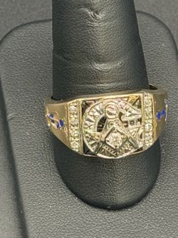 Freemason mans ring