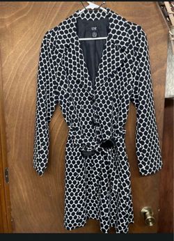 DM New York black and white Jacket