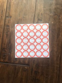 Custom baseball award decals for helmets
