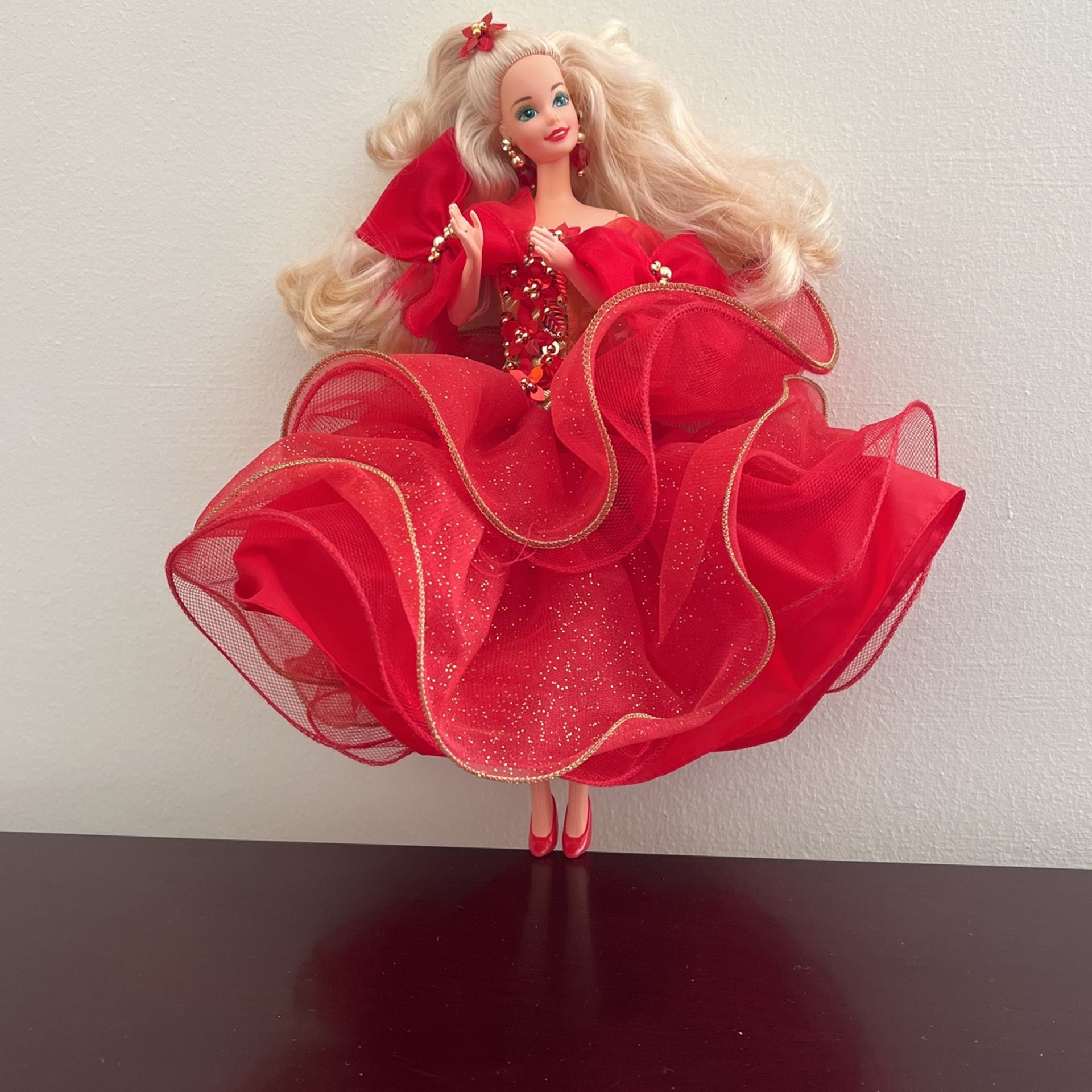 Vintage Happy Holidays Barbie Doll