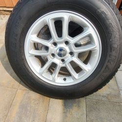 2018 jeep grand Cherokee rims with tires
