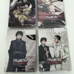 Lot (4) Fullmetal Alchemist DVDs  3 Of Them Are New Factory Sealed /1 is Preowned