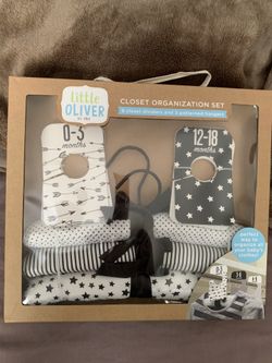 Closet organizer set