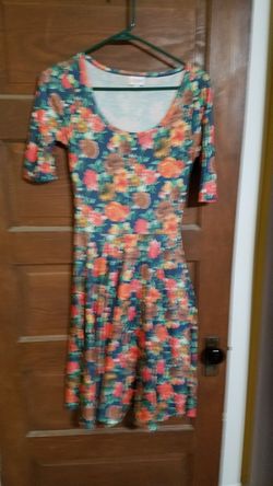Floral print dress
