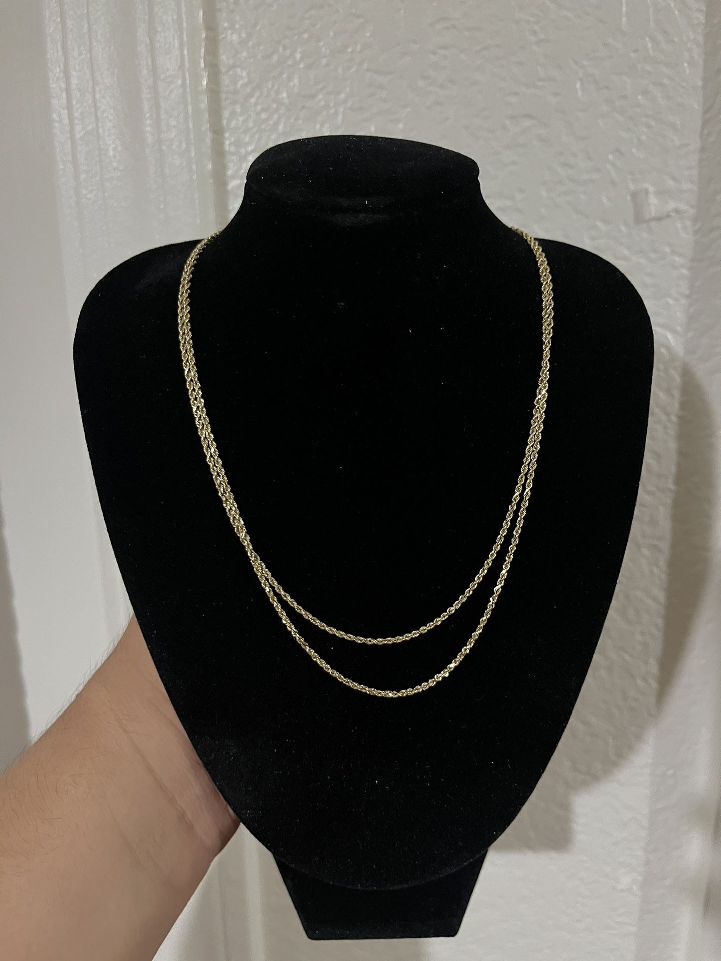 14k Gold Rope Chain