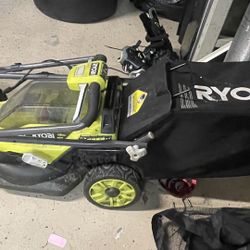 Ryobi Brushless Cordless Lawn Mower 