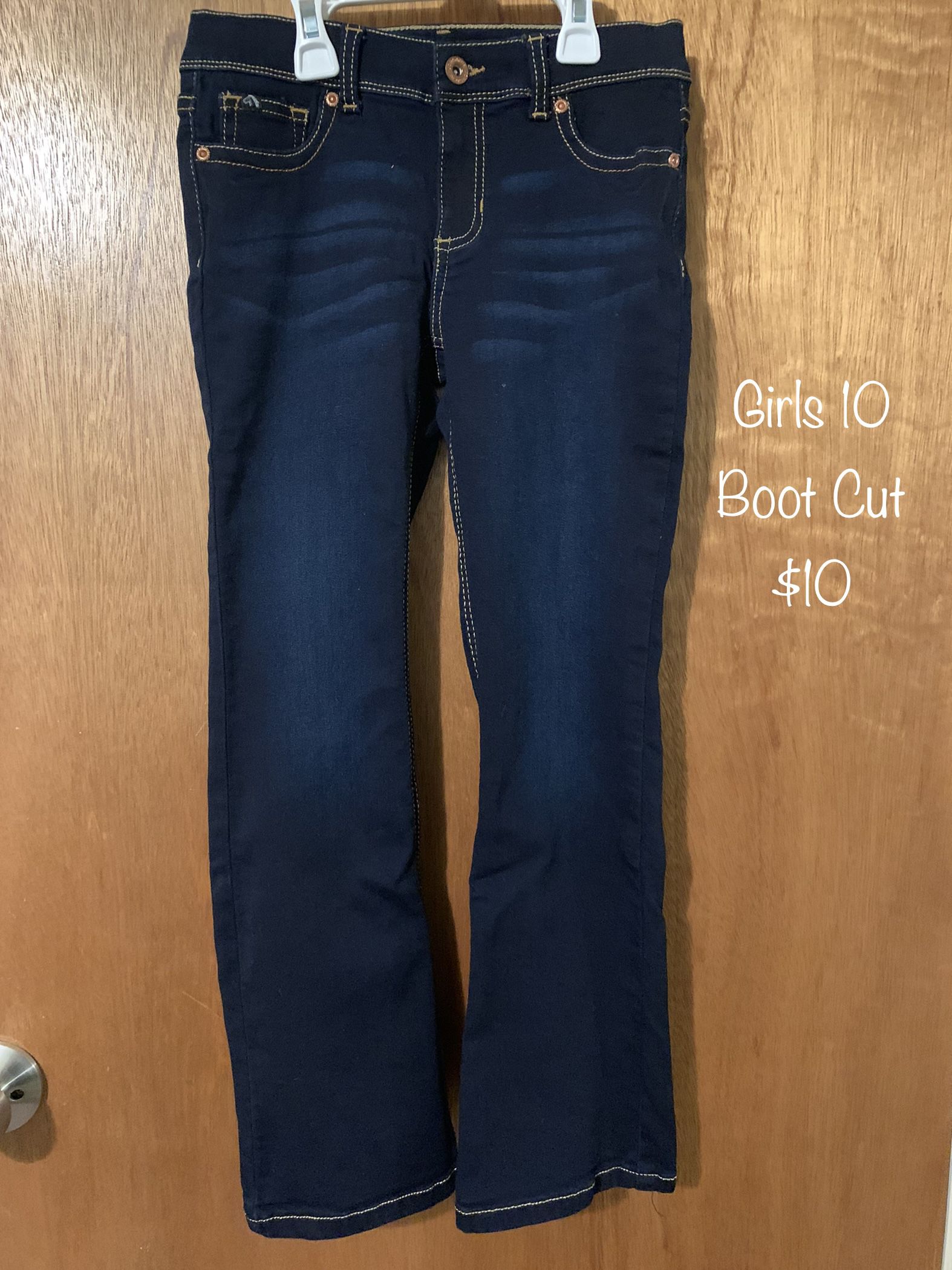 Girls Boot Cut Jeans