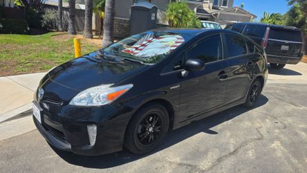 Toyota Prius Hybrid Sedan – Black