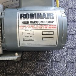 ROBINAIR PUMP