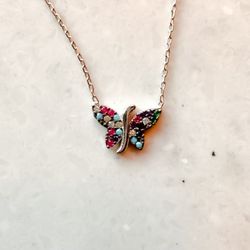 Womens Sterling Silver Necklaces