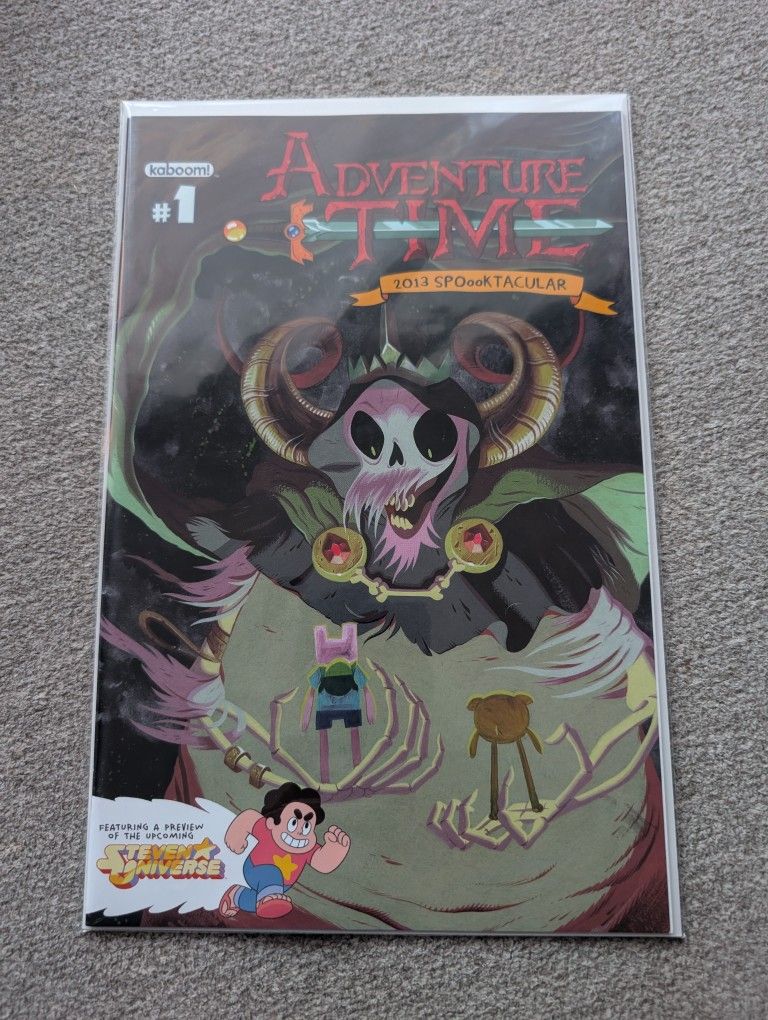 Adventure Time Spooktacular #1 🔑 first appearance of Steven Universe 