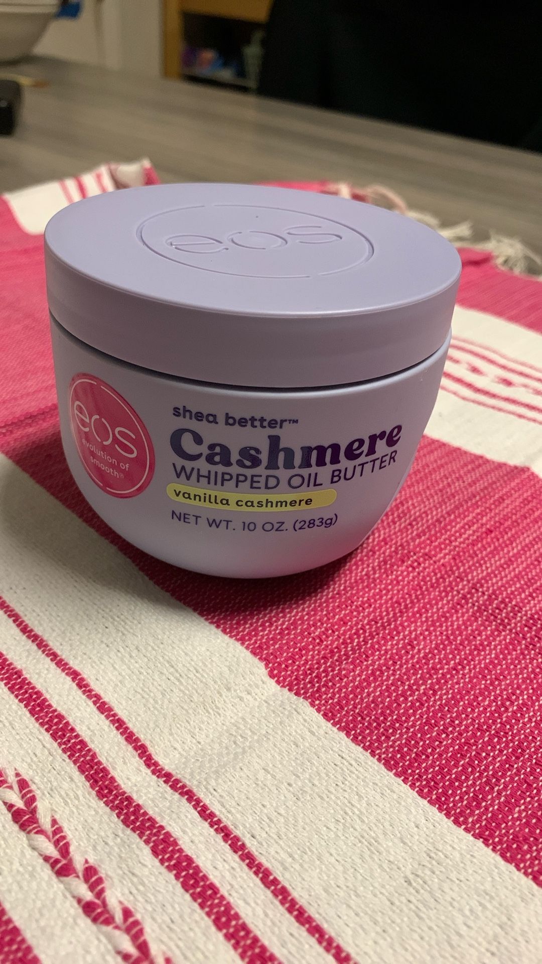 EOS Shea Better Cashmere Whipped Oil Butter in Vanilla Cashmere